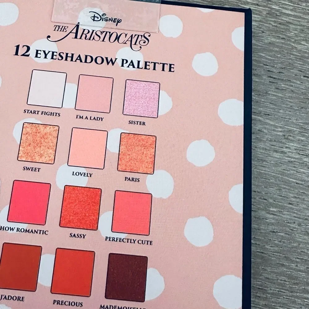 Disney The Aristocats Marie 12 Eyeshadow Palette Makeup